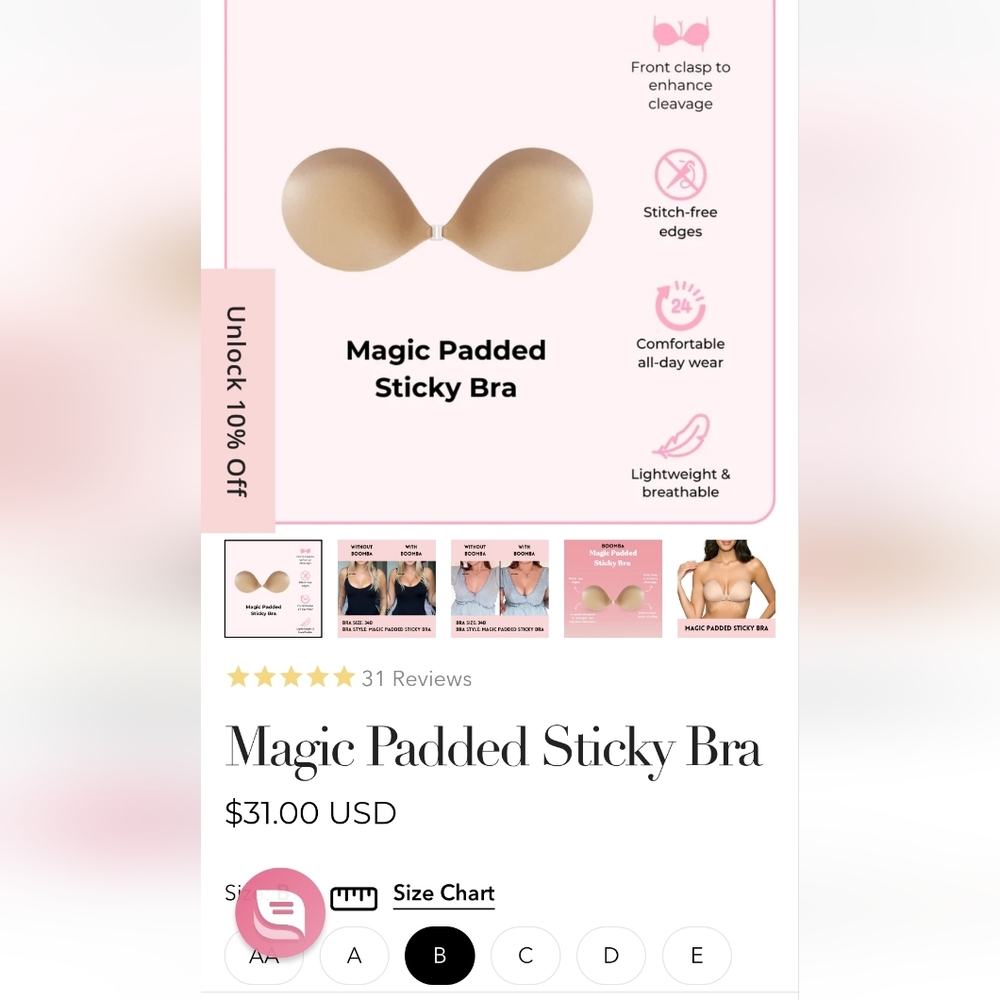 Sticky Bra